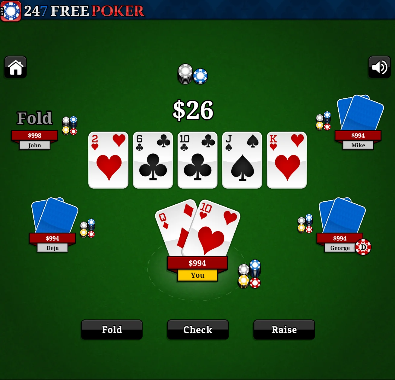 Tropicana atlantic city poker rake 12